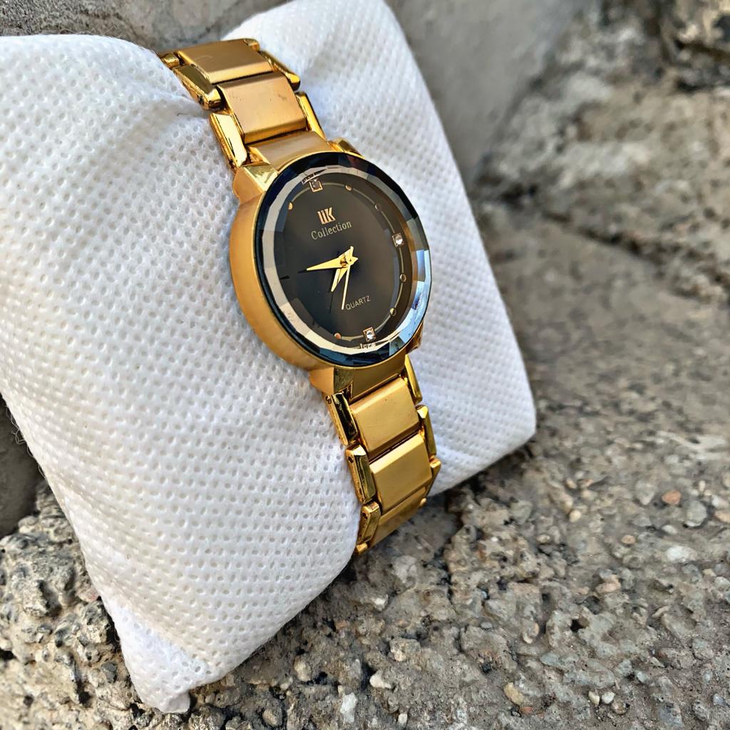 Bond Luxe Duo – Gold & Black Couple Set