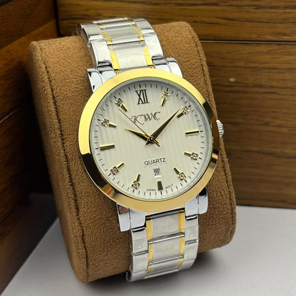 Lunar Pearl – Silver & White Dial Watch